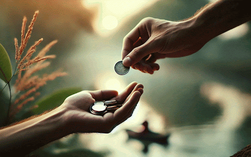 آیا صدقه تنها مختص به پرداخت پول می‌شود؟