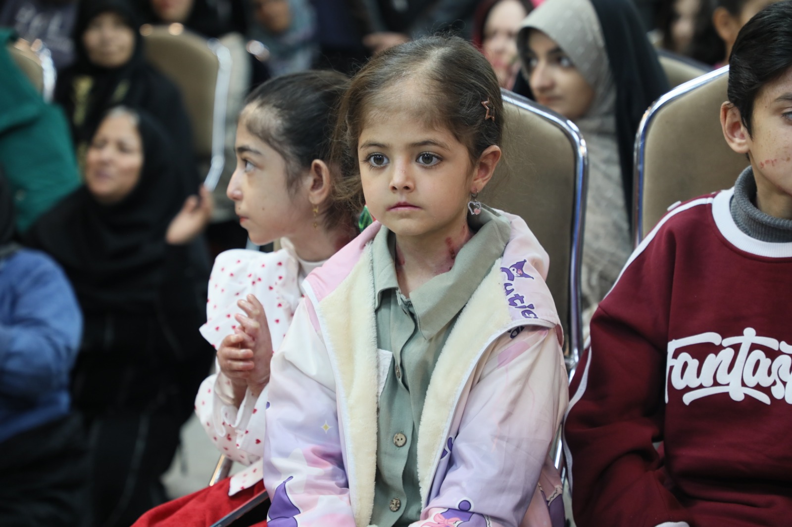 حضور مددکاران در کنار بیماران