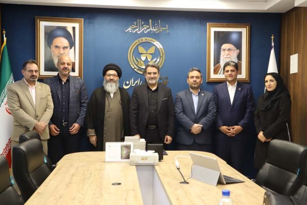 بازدید مدیرعامل شرکت ملی پست جمهوری اسلامی ایران از خانه ای‌بی